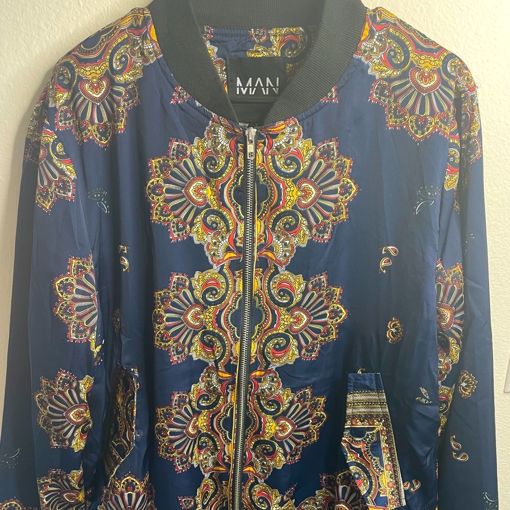 BoohooMAN Men’s Bomber Jacket